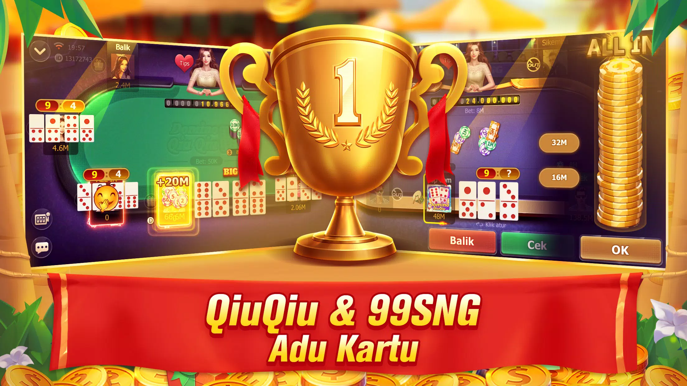 Domino QiuQiu · 99 screenshot