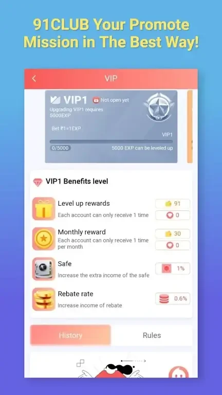 91 Club Hack screenshot