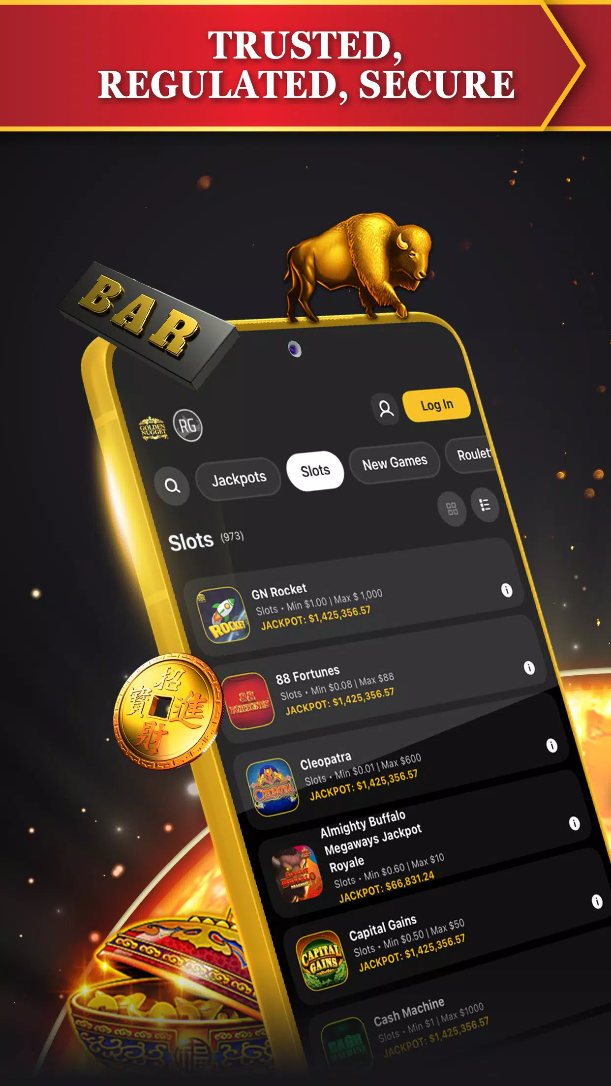 Golden Nugget Online Casino screenshot