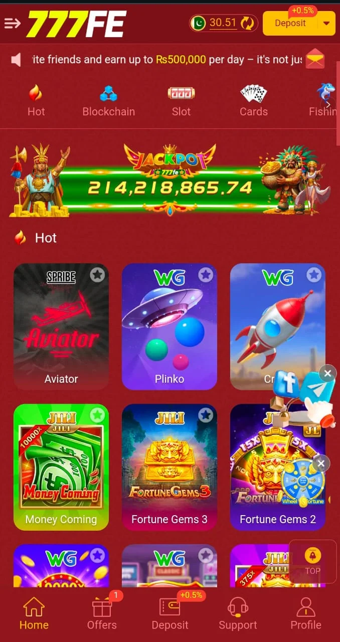 777FE APK screenshot