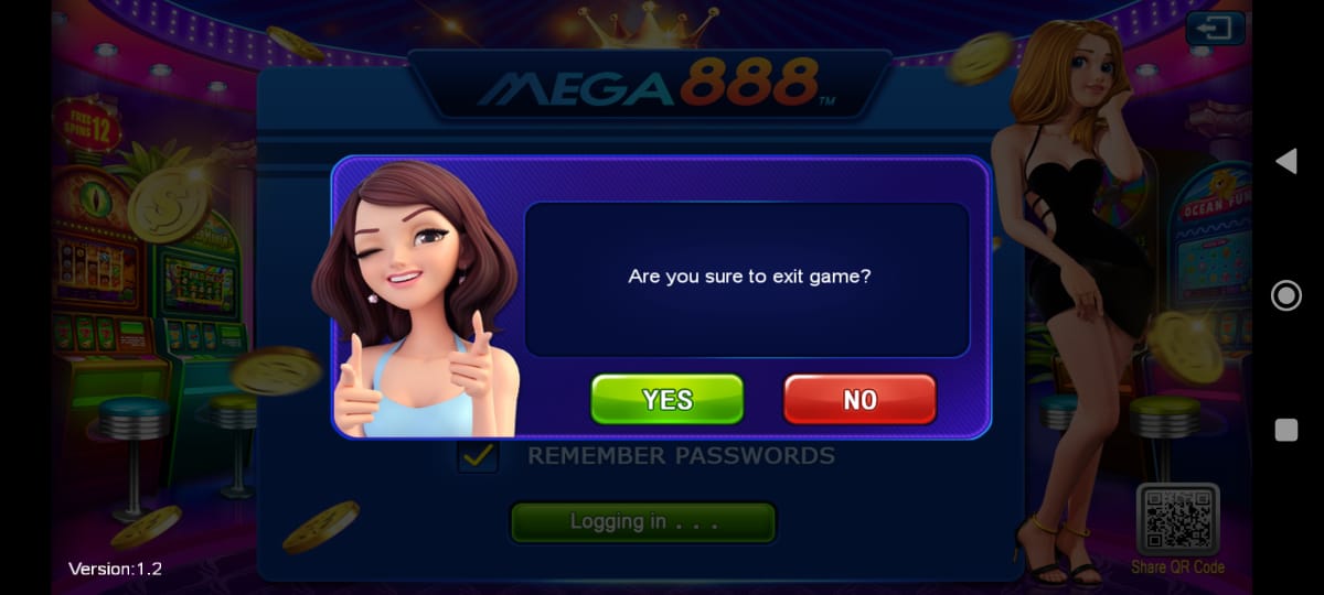 Mega 888 APK screenshot