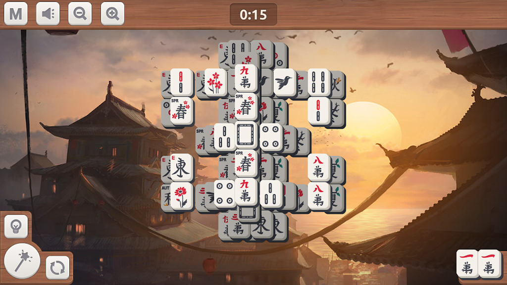 Mahjong Sakura - Oriental Mahjong Set screenshot
